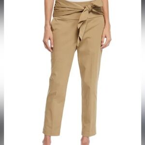 Brunello Cucinelli Gabardine Cropped Tapered Trousers